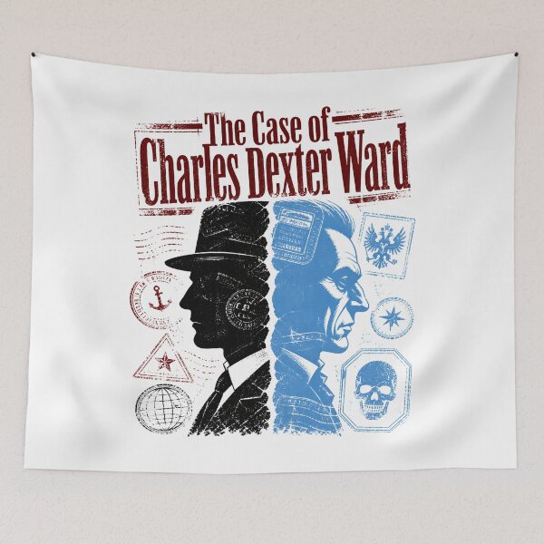 Item preview, Charles Dexter Ward Distressed Passport Portrait designed and sold by Fenay Designs.