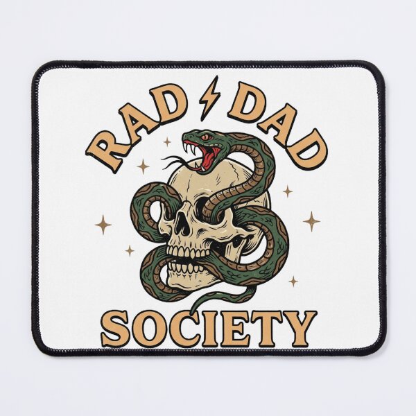 Item preview, Rad Dad Society Vintage Skull And Snake Tattoo Style Father's Day designed and sold by raedattia.