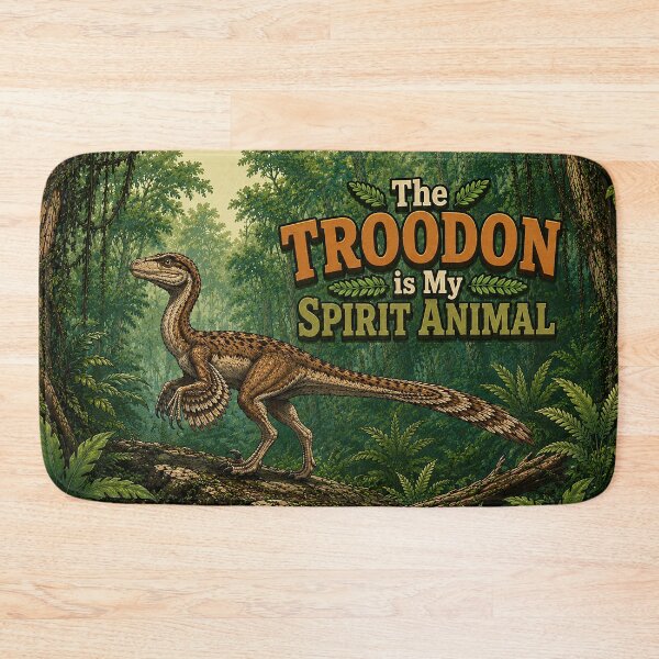 Item preview, The Troodon is my Spirit Animal designed and sold by nikkolaus.