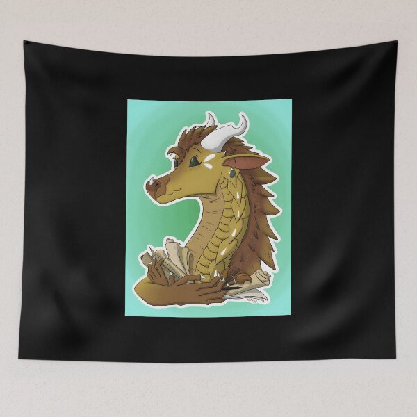 Item preview, Whimsical Dragon Reading a Book designed and sold by Baby-Care.