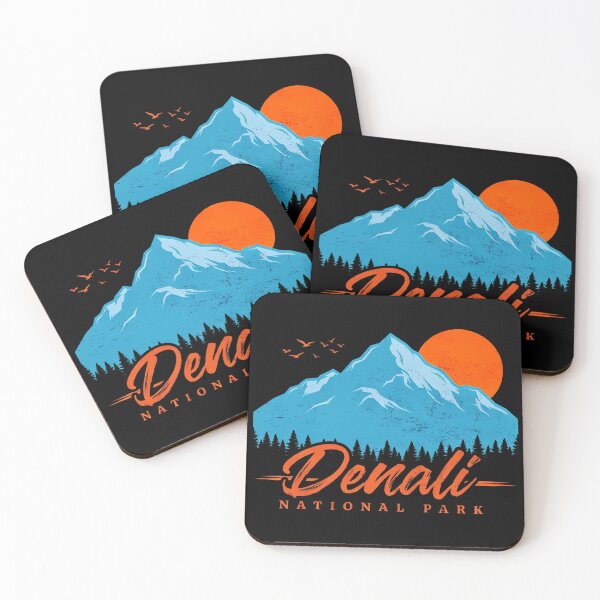 Item preview, Denali National Park Vintage Mountain designed and sold by YounexxART.