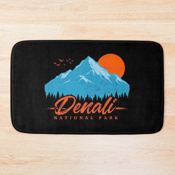 Artikelvorschau, Denali Nationalpark Vintage Mountain entworfen und verkauft von YounexxART.