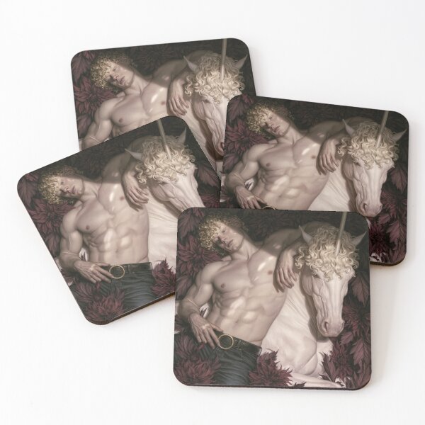 Item preview, Unicorn and Man in the Sunlight designed and sold by JaimeLikes.