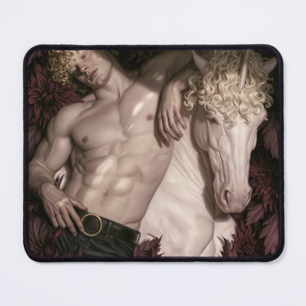 Item preview, Unicorn and Man in the Sunlight designed and sold by JaimeLikes.