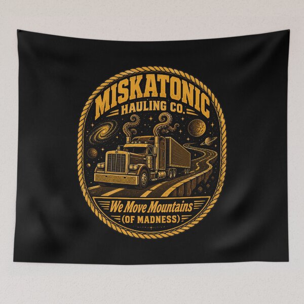 Item preview, Miskatonic Hauling Co. Mountains of Madness designed and sold by Fenay Designs.