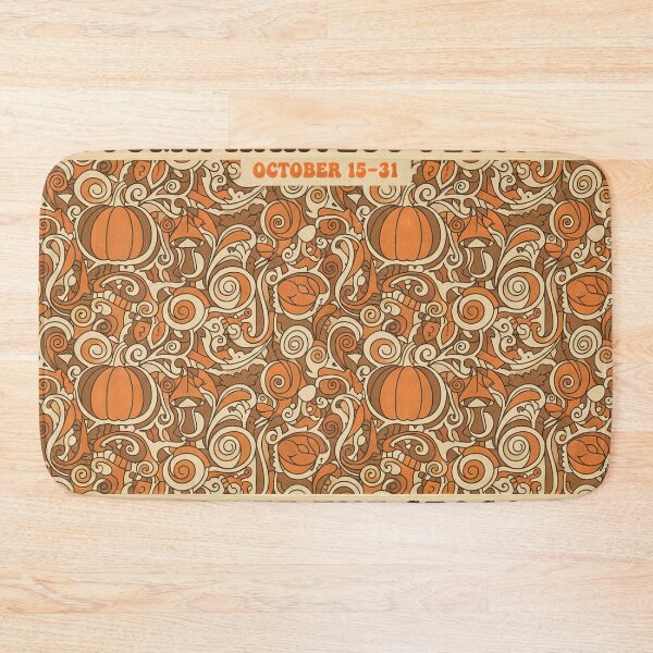 Item preview, Retro Autumn Harvest Festival Poster October 15-31 | Groovy Pumpkin Doodle Celebrate The Season designed and sold by FestivityFinds.