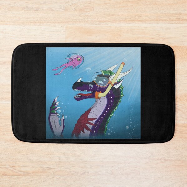 Item preview, Colorful Dragon with Snorkel and Fish Underwater designed and sold by Baby-Care.