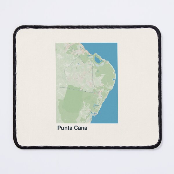 Item preview, Punta Cana Minimalistic Map Art designed and sold by MapsNerd.