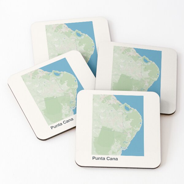 Item preview, Punta Cana Minimalistic Map Art designed and sold by MapsNerd.