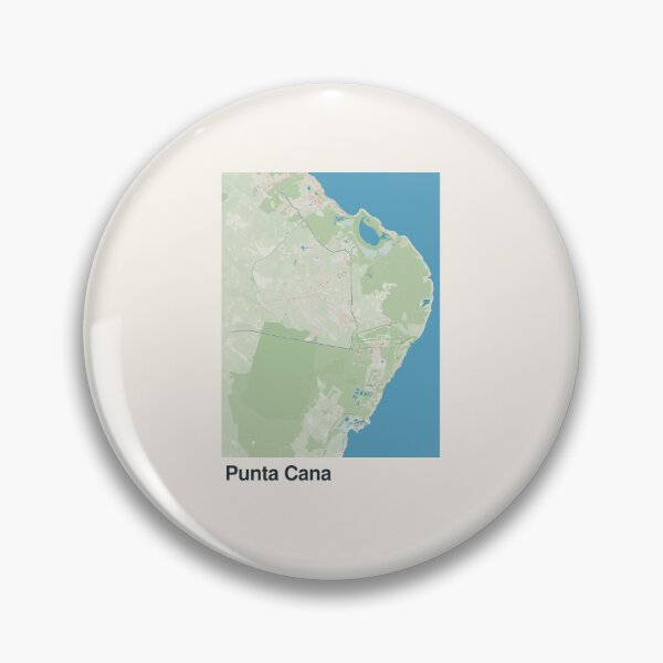 Item preview, Punta Cana Minimalistic Map Art designed and sold by MapsNerd.
