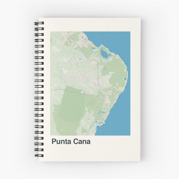 Item preview, Mapa minimalista de Punta Cana designed and sold by MapsNerd.