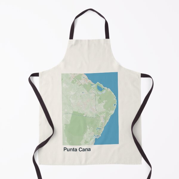 Item preview, Mapa minimalista de Punta Cana designed and sold by MapsNerd.