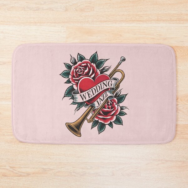 Item preview, Wedding Jazz Trumpet – Roses, Love & Music designed and sold by Art-Arcade6.