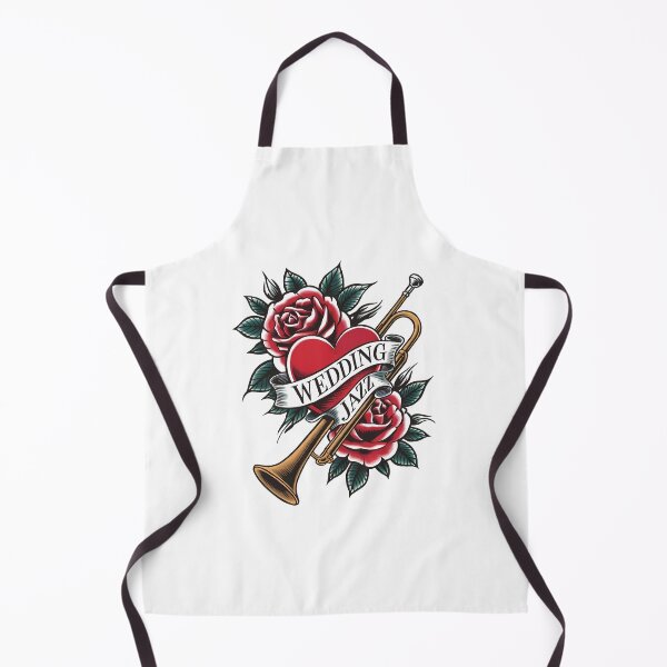 Item preview, Wedding Jazz Trumpet – Roses, Love & Music designed and sold by Art-Arcade6.