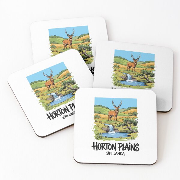 Artikelvorschau, Horton Plains Deer Waterfall Sri Lanka Kunst entworfen und verkauft von Merch by Das Design Studio.