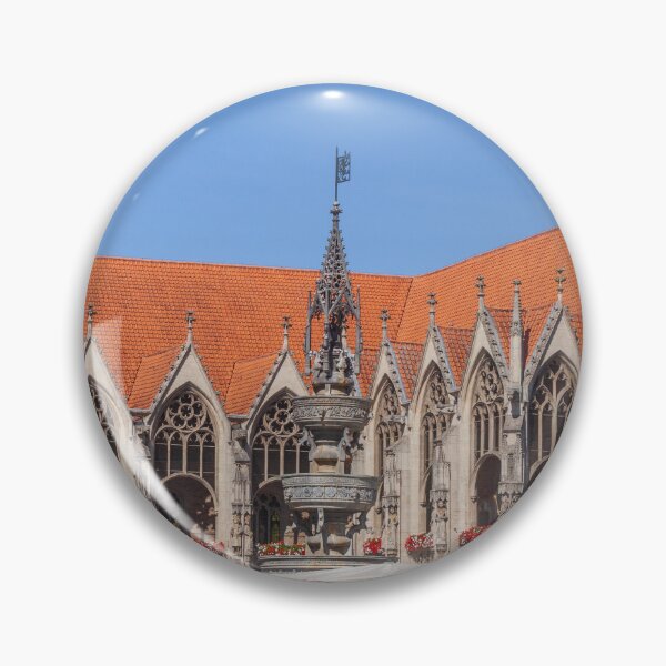 Item preview, Old Town Hall with Marian Fountain at the Old Town Market, Braunschweig designed and sold by Torsten  Krüger.