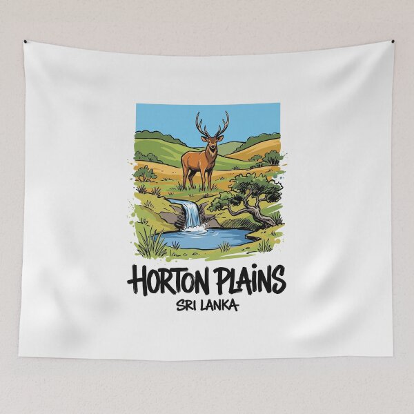 Item preview, Cascada de ciervos de Horton Plains, Sri Lanka (Arte) designed and sold by Merch by Das Design Studio.