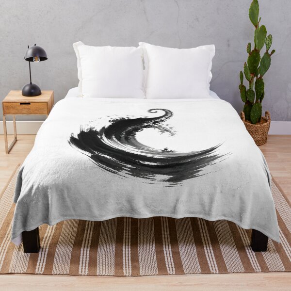 Item preview, Lovecraft Ink Tentacle Wave and Tiny Ship designed and sold by Fenay Designs.