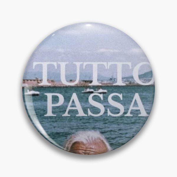 Item preview, Tutto Passa - Vintage Italian Summer Aesthetic & Stoic Quote designed and sold by cezzarie.
