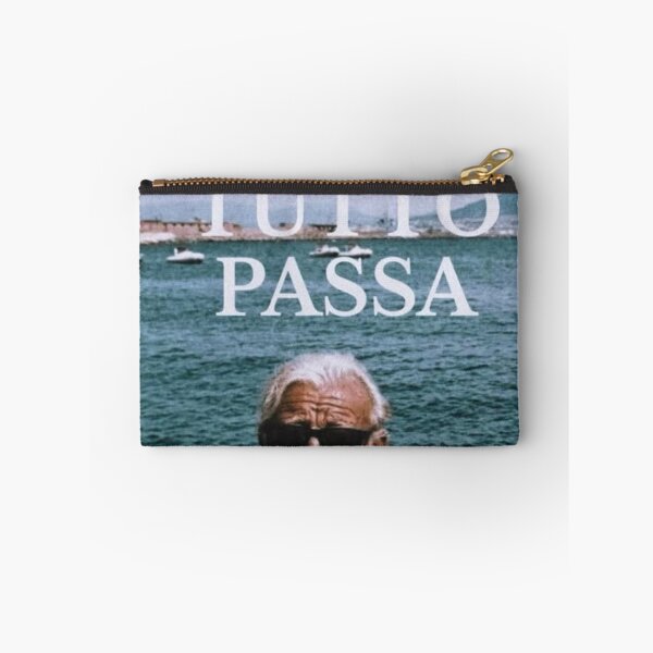 Item preview, Tutto Passa - Vintage Italian Summer Aesthetic & Stoic Quote designed and sold by cezzarie.