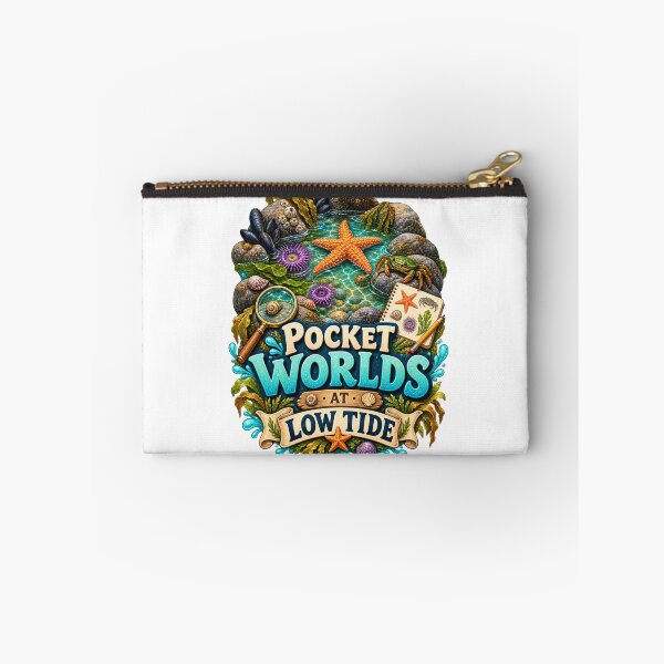 Item preview, Pocket Worlds At Low Tide Coastal Nature designed and sold by CheerfulNest.