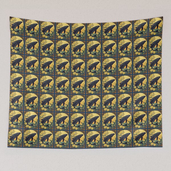 Item preview, N. Atlantic Marine-Mammal And SC Flowers designed and sold by taiche.