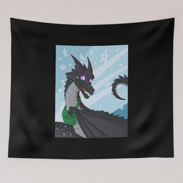 Item preview, Charming Dragon with Stars and Flowers designed and sold by Baby-Care.