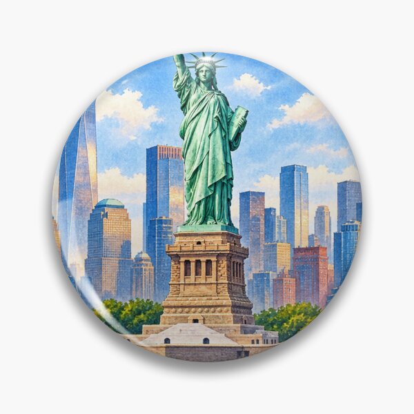 Item preview, Statue Of Liberty New York Digital Art designed and sold by SlavaArt.