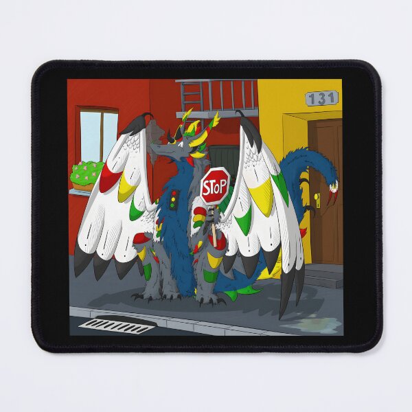 Item preview, Colorful Dragon Stop Sign Guardian designed and sold by Baby-Care.