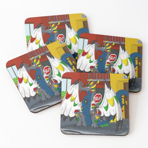 Item preview, Colorful Dragon Stop Sign Guardian designed and sold by Baby-Care.