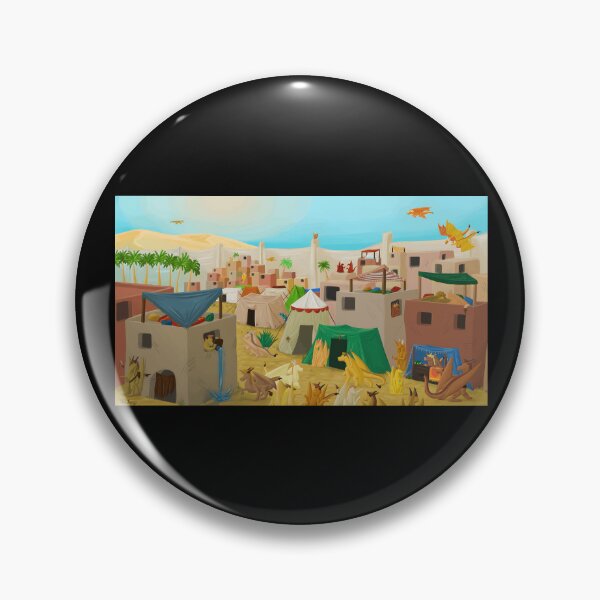 Item preview, Fantasy Marketplace with Dragons and Tents designed and sold by Baby-Care.