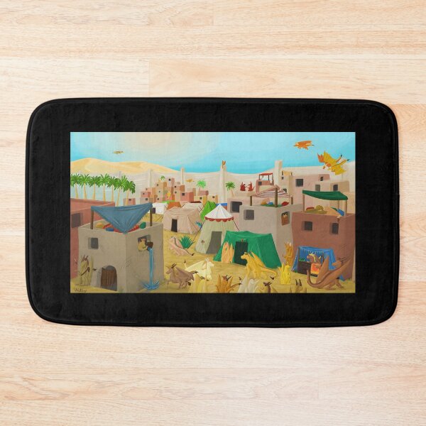 Item preview, Fantasy Marketplace with Dragons and Tents designed and sold by Baby-Care.