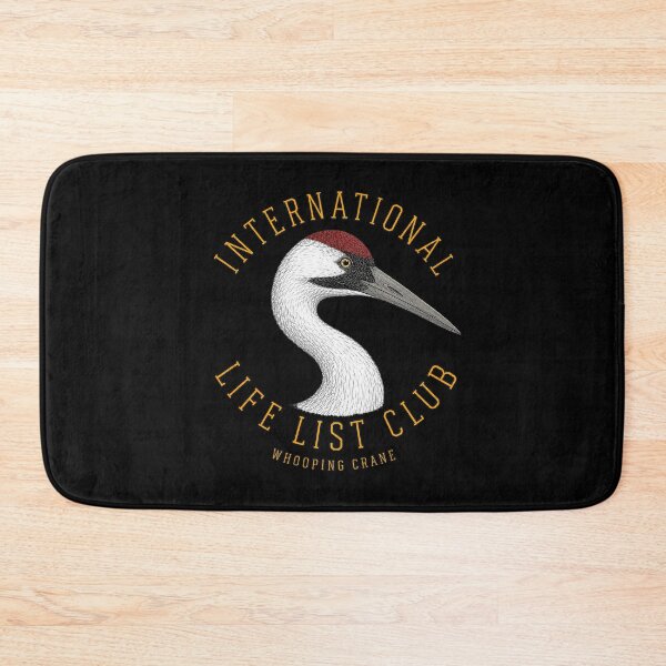 Item preview, Whooping Crane – International Life List Club designed and sold by American Fieldmark Studio.