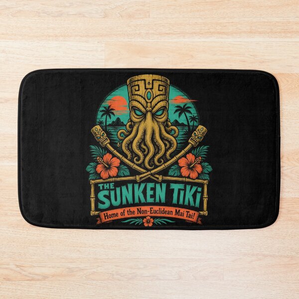 Item preview, The Sunken Tiki Non-Euclidean Mai Tai designed and sold by Fenay Designs.