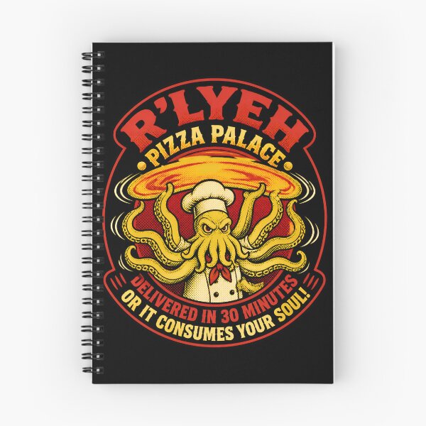 Item preview, R'lyeh Pizza Palace Cthulhu Chef designed and sold by Fenay Designs.