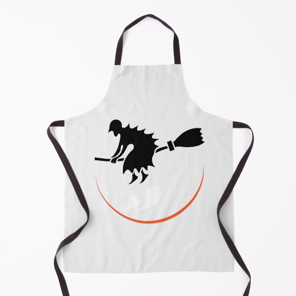 Item preview, Minimalist Witch Flying Silhouette Logo designed and sold by IntelliMindDesigns.