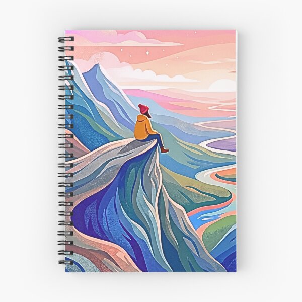 Item preview, Feeling Small - Majestic Mountain Sunset Landscape designed and sold by rich-moda.