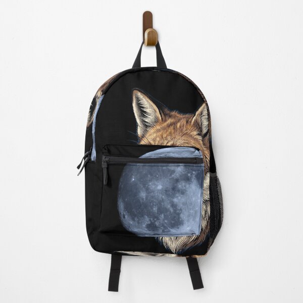 Item preview, moon and fox: moonlight and fox designed and sold by Wildora Studio.