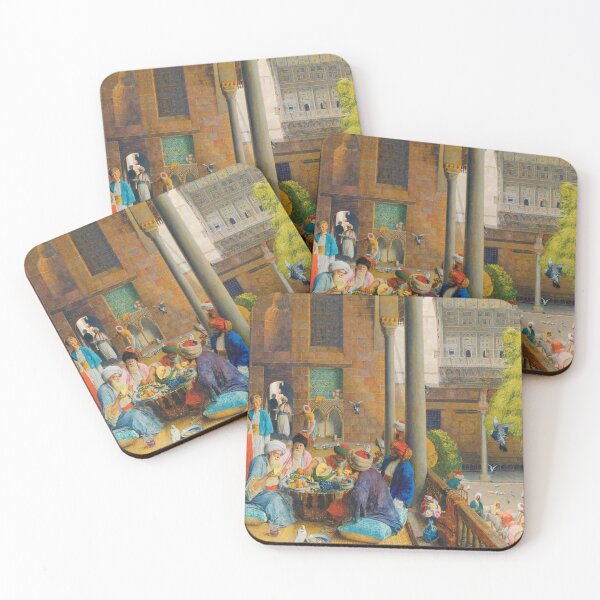 Item preview, John Frederick Lewis – Midday Meal  designed and sold by VenusArt7.