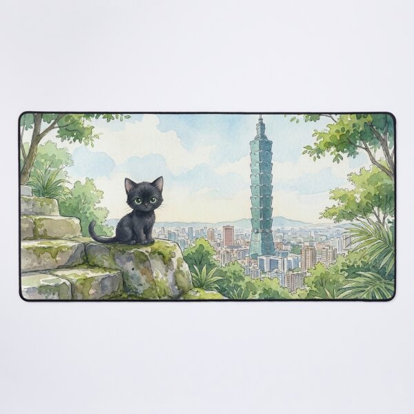 Item preview, Cute Little Black Cat in Taipei, Taiwan (L) designed and sold by CLBC.STORE.