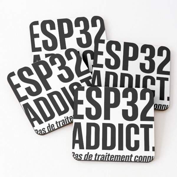 Item preview, ESP32 Addict No Known Treatment Maker Fablab designed and sold by Niebieski-Labs.
