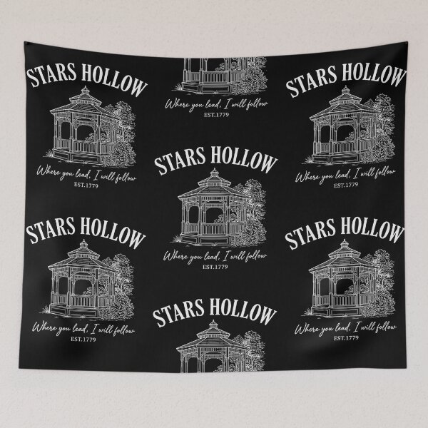 Item preview, Stars Hollow Gazebo Where You Lead I Will Follow Town Square designed and sold by raedattia.