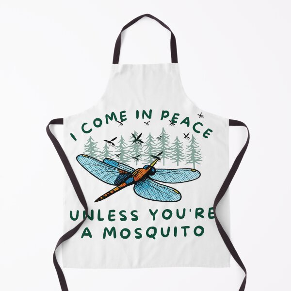 Item preview,  I Come In Peace Unless You’re a Mosquito Dragonfly Design designed and sold by Feral Vibes.