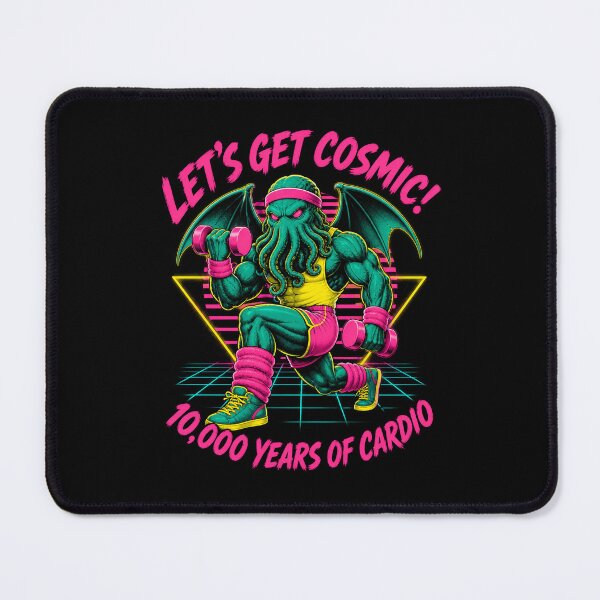 Item preview, Cthulhu Let's Get Cosmic 10,000-Year Cardio designed and sold by Fenay Designs.