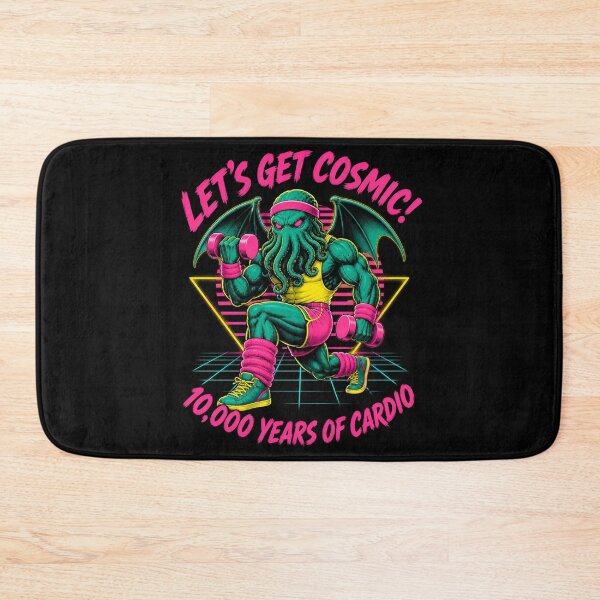 Item preview, Cthulhu Let's Get Cosmic 10,000-Year Cardio designed and sold by Fenay Designs.