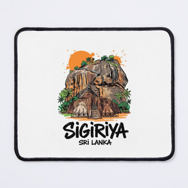 Item preview, Sigiriya Lion Rock Fortress Sri Lanka Art designed and sold by Merch by Das Design Studio.