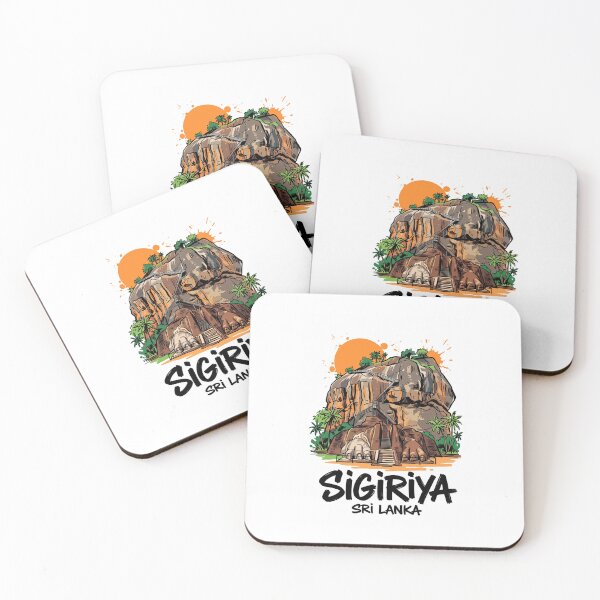 Item preview, Sigiriya Lion Rock Fortress Sri Lanka Art designed and sold by Merch by Das Design Studio.