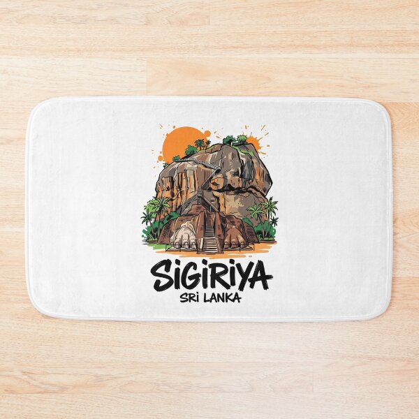Item preview, Sigiriya Lion Rock Fortress Sri Lanka Art designed and sold by Merch by Das Design Studio.