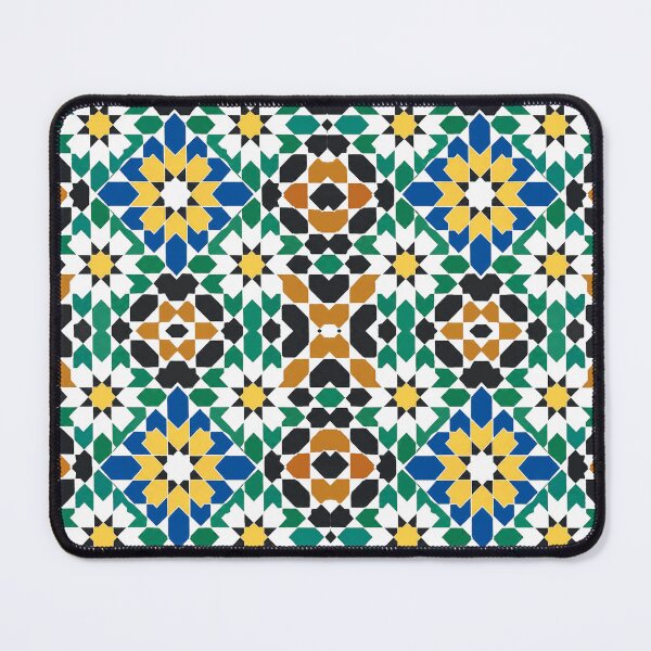 Item preview, Colorful Moroccan Zellige Mosaic Pattern designed and sold by wiwiart.