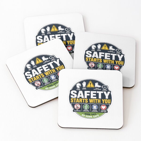 Item preview, Safety Starts With You – Workplace Safety PPE Sticker designed and sold by vinothmech53.